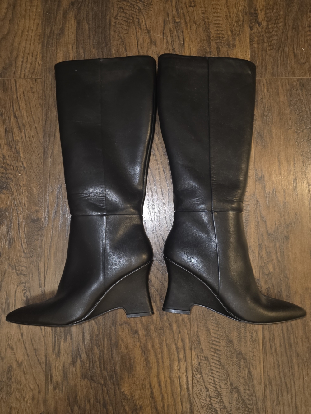 Worthington Black Wedge Boots